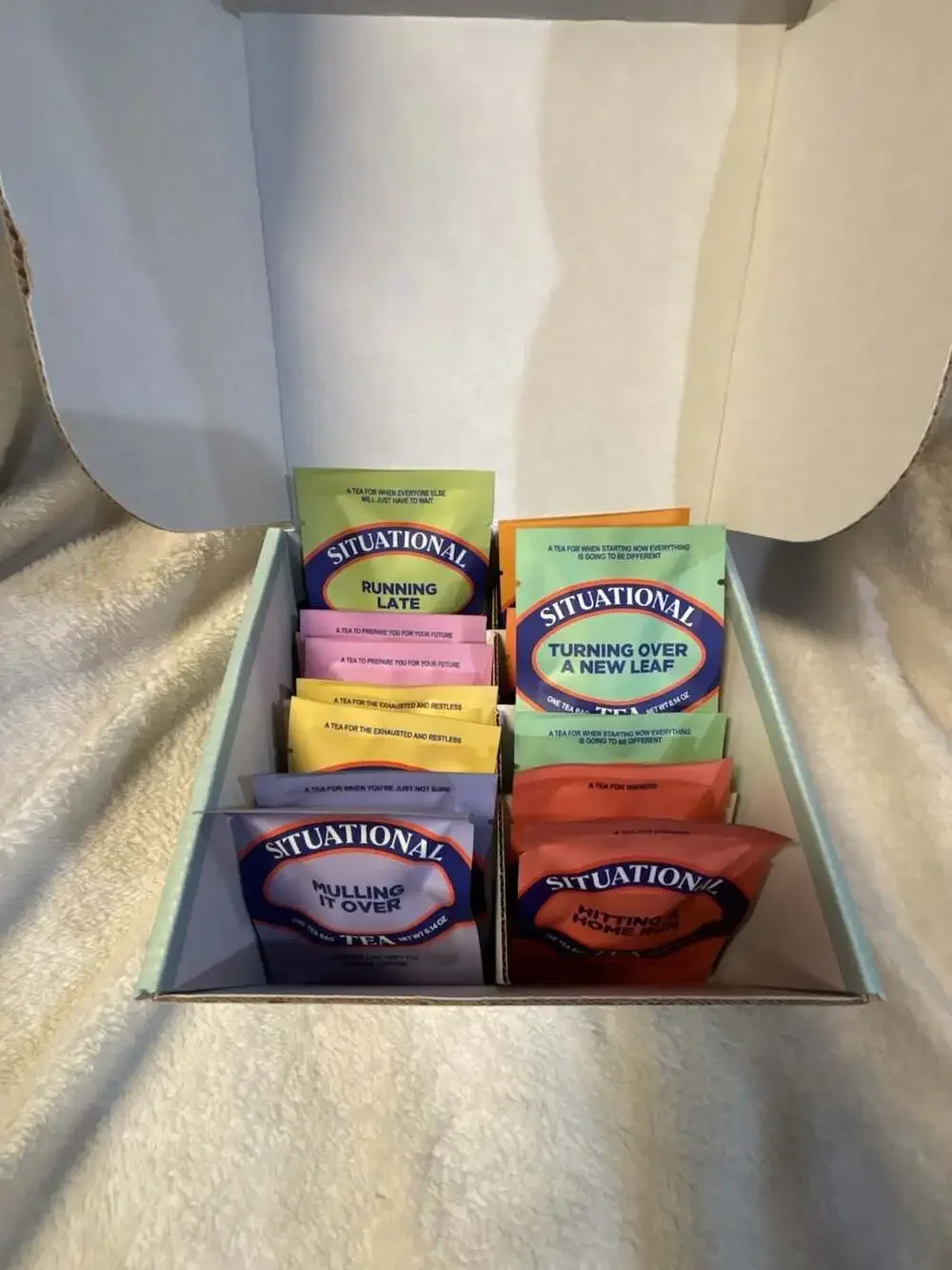 Uncommon Goods A Tea for Every Situation Organic Tea Gift Set